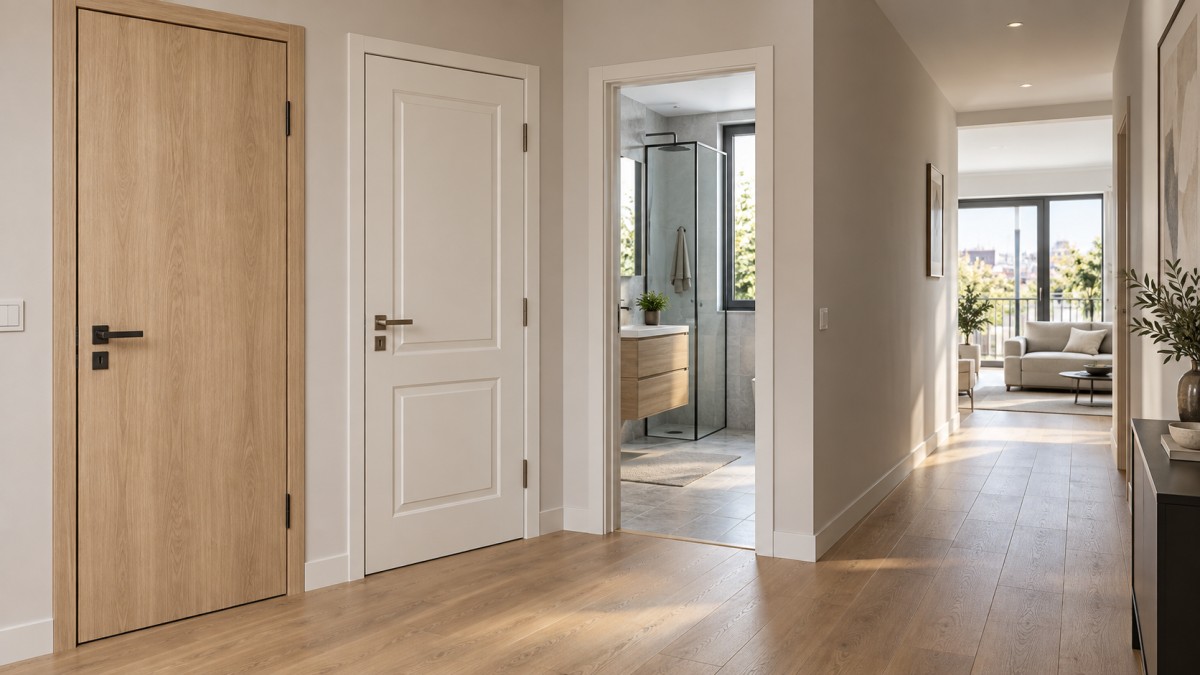 PVC and MDF Wood Doors for Europe: Material Choices for Durable Interior Finishes PVC and MDF Wood Doors for Europe: Material Choices for Durable Interior Finishes