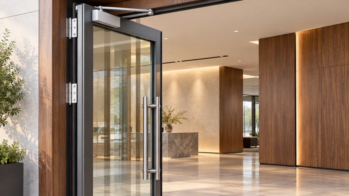 Spring Doors for Commercial Entrances: Selecting Closers for Traffic and Door Weight Spring Doors for Commercial Entrances: Selecting Closers for Traffic and Door Weight