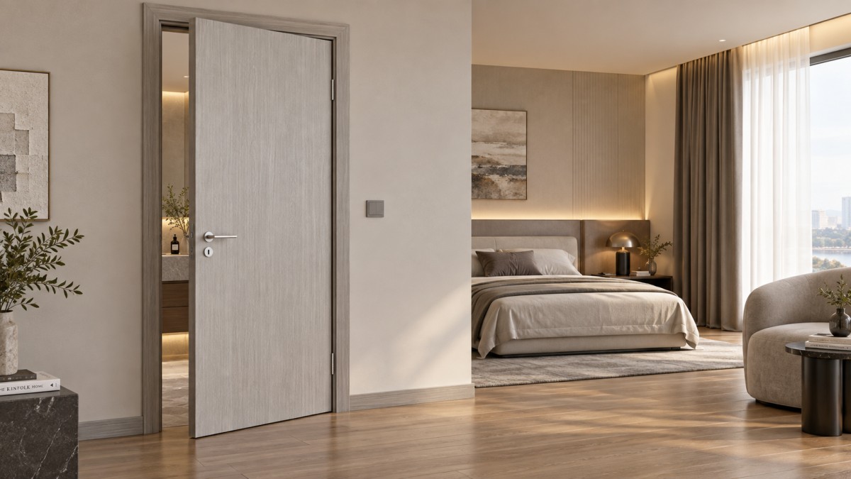 PVC-Coated Flush WPC Doors: Evaluating Finish Quality for Elegant Interior Projects PVC-Coated Flush WPC Doors: Evaluating Finish Quality for Elegant Interior Projects