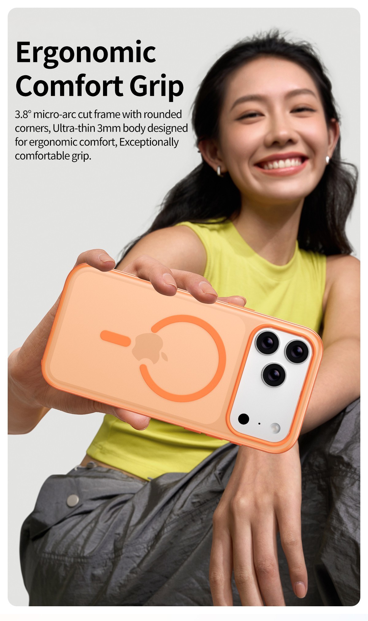IPhone17 Promax - Magnetic Skin Protection Case