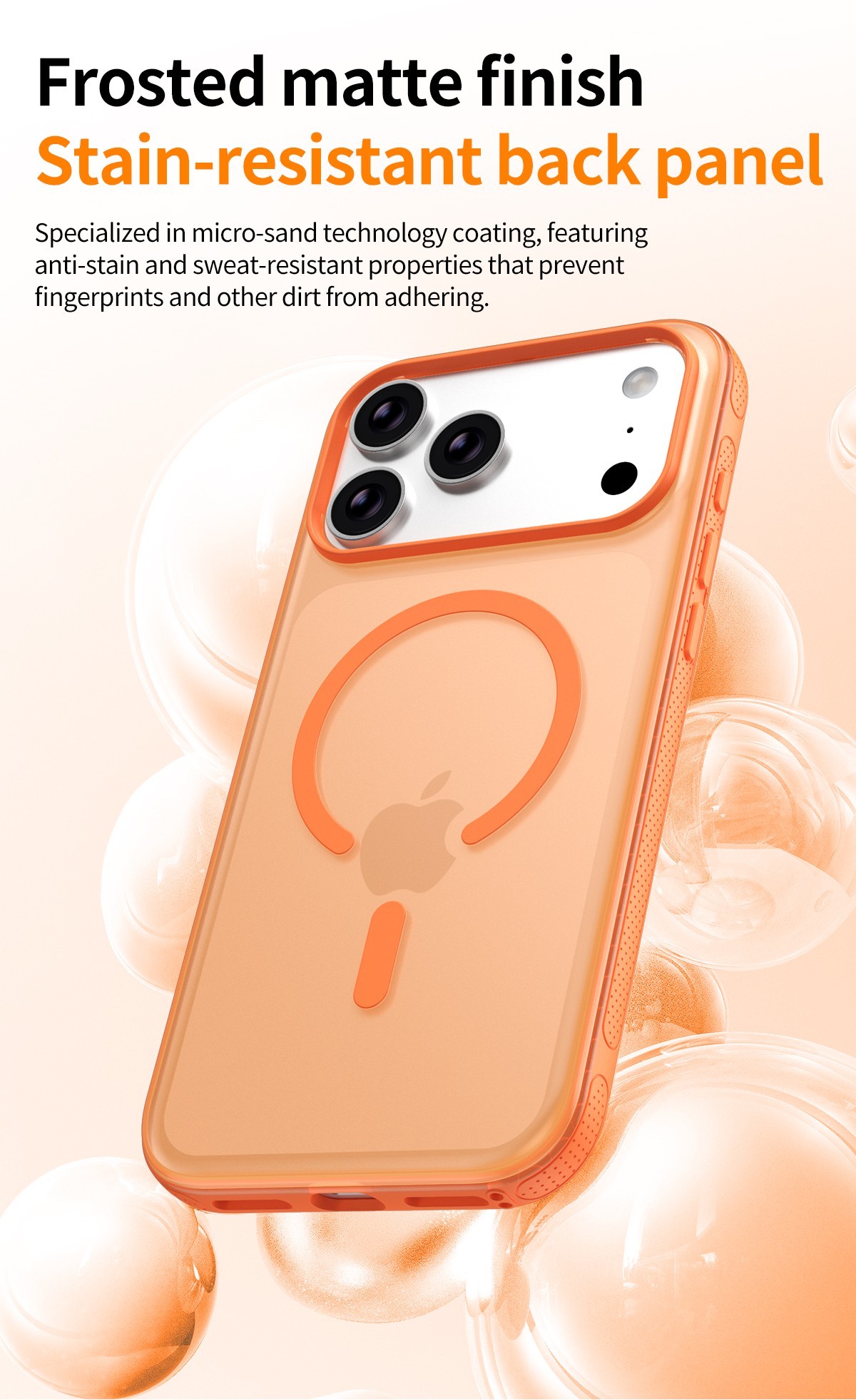 IPhone17 Promax - Magnetic Skin Protection Case
