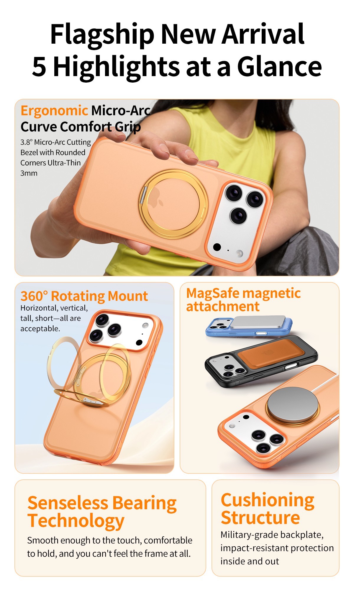 Crystal Color Series - iPhone17Promax (Updated)