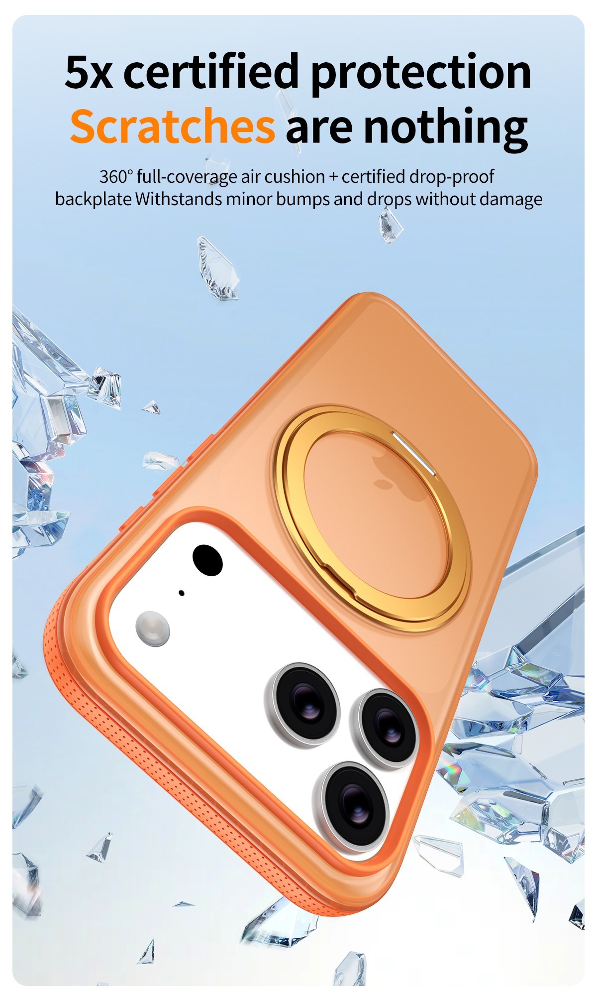 IPhone17 Promax - Crystal Color Series