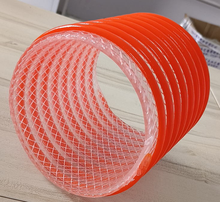 4 Inch High Quality Thickened Wear-resistant Industrial Pvc Spiral Plastic Reinforced Oil-resistant Hose