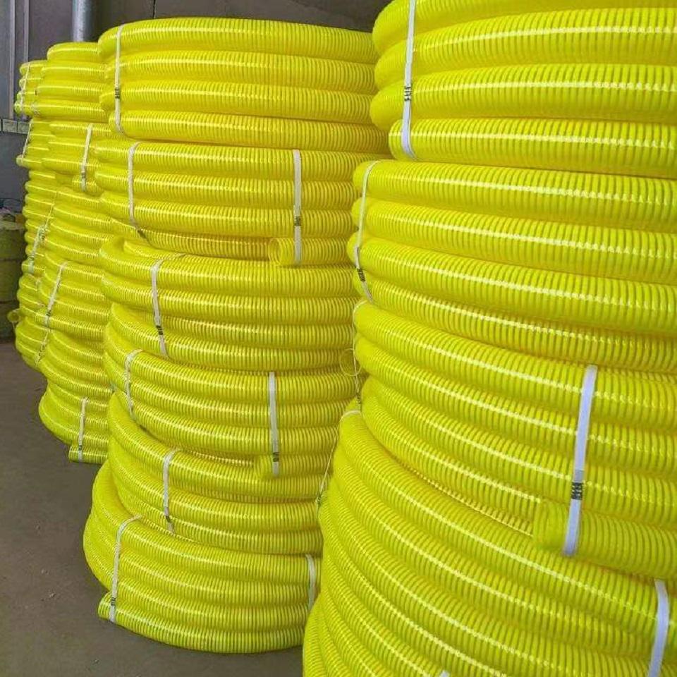 Spiral PVC Suction Hose for Screw Pump Discharge Grit