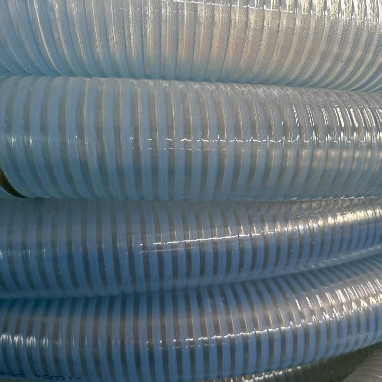 Spiral PVC Suction Hose for Screw Pump Discharge Grit