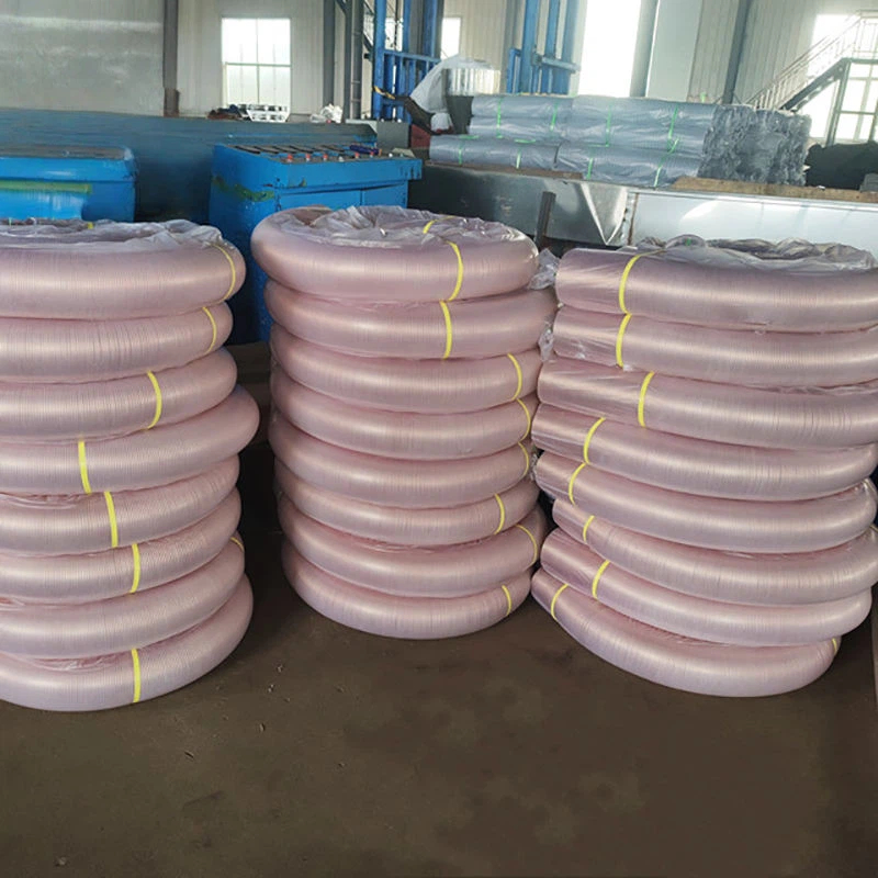 Flexible Suction Hose Polyester Reinforced PVC Water Hose High Tensile Strength