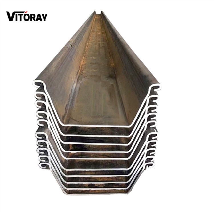 A53 Gr.A A656 Gr.50 U-Shaped Steel Sheet Pile