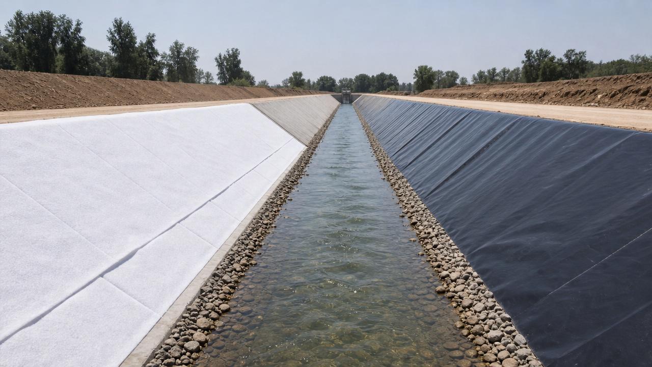 Composite Geomembrane vs Geomembrane: What Changed in Canal Lining