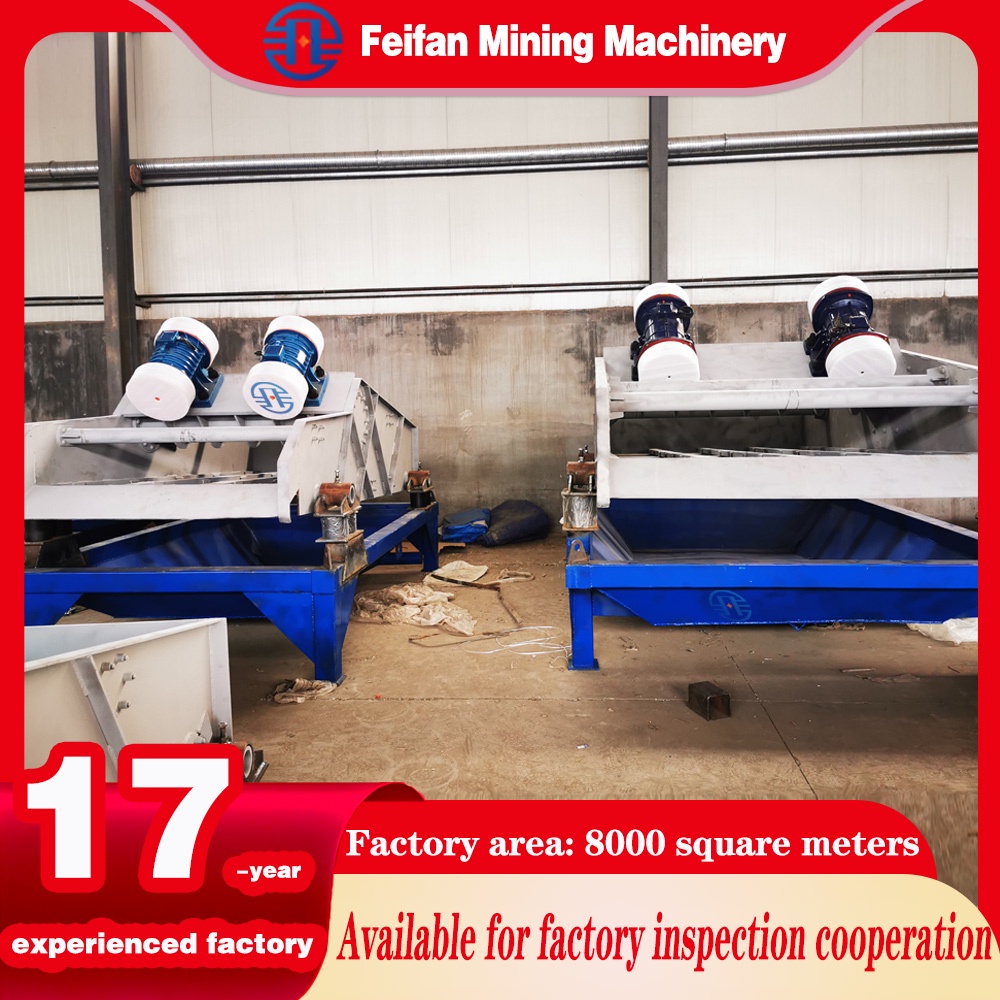 FEIFAN Linear Type Fine Sand Recovery Machine with Wear Resistant Screen Plate for Quarry Use Machine