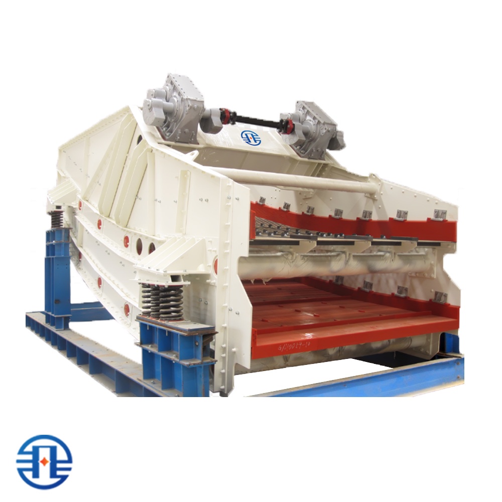 OEM High Efficiency Banana Vibrating Screen with Polyurethane Screens for Coal Washing and Ore Classification Machine