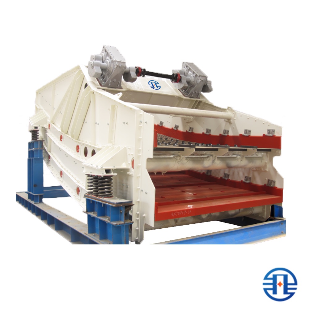 OEM CE Certified Banana Vibrating Screen with Low Noise Design for Construction Aggregate Production Machine