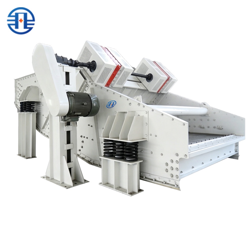 FEIFAN Heavy Duty Banana Type Vibrating Screen with PU Screen Panels for Coal Washing and Ore Processing Vibrating Screen