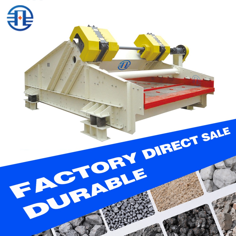 OEM CE Certified Low Noise Full Range Aggregate Screening Linear Vibrating Screen