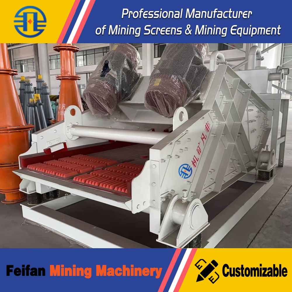 OEM CE ISO9001 Approved Construction Material Aggregate Linear Vibrating Screen Machine