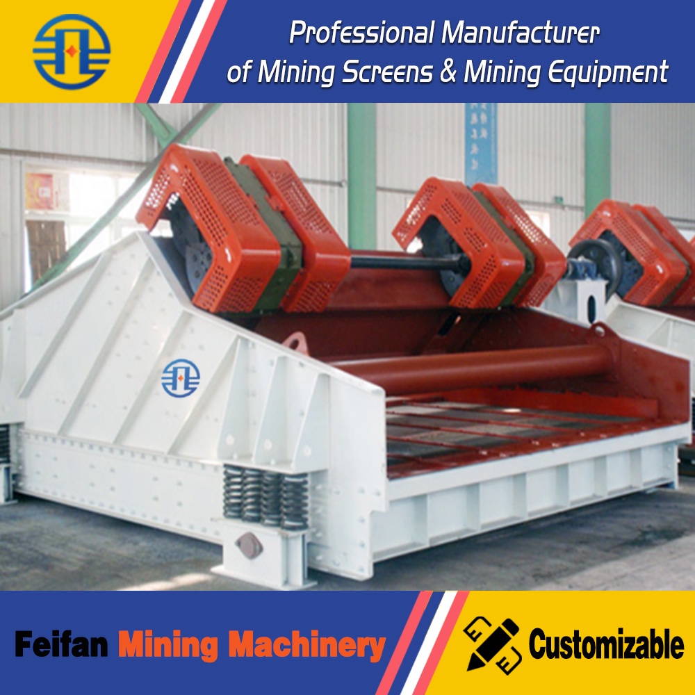 FEIFAN Customized Design Complete Aggregate Screening Plant Linear Vibrating Screen