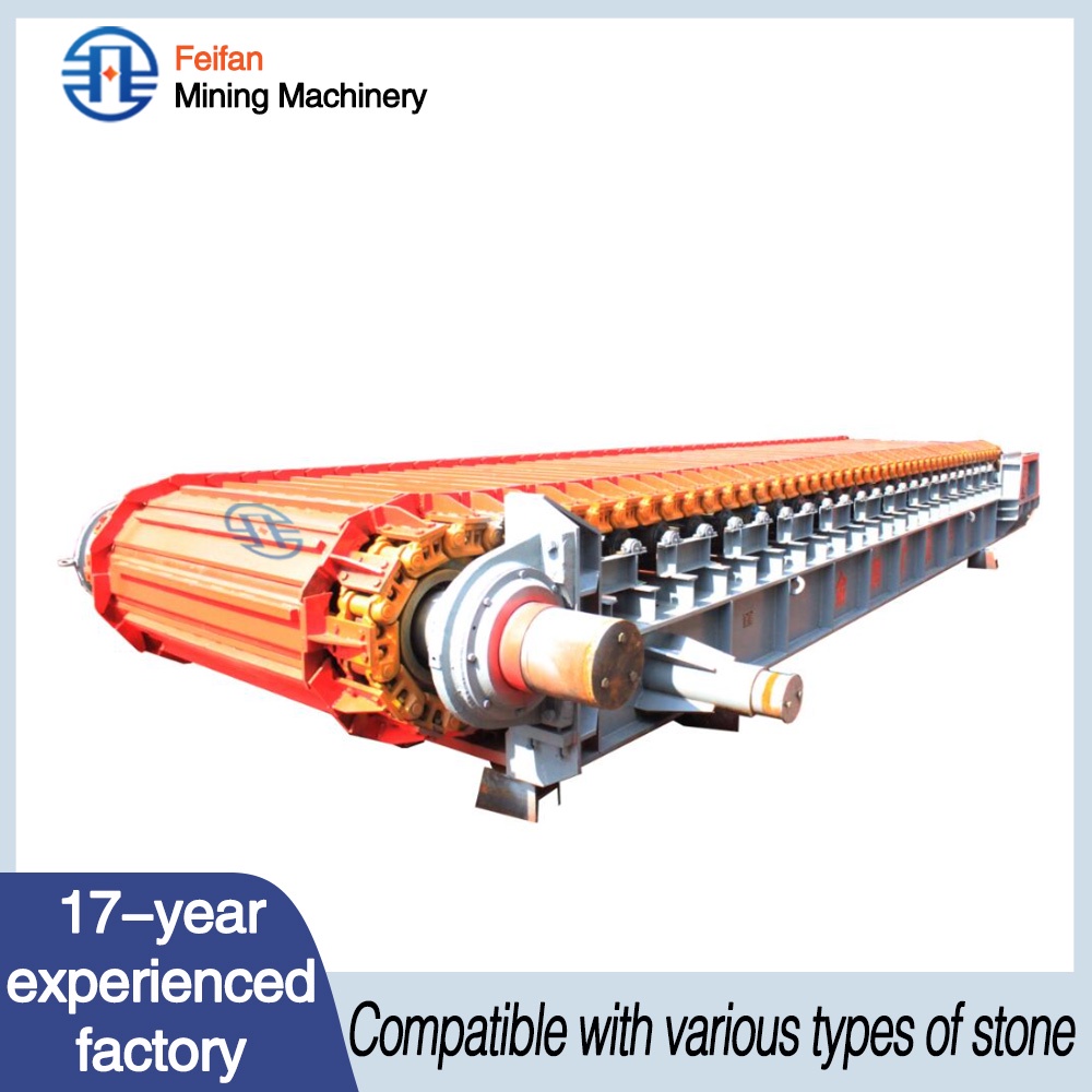 FEIFAN High Precision Transmission TDG-18 Apron Feeder For Quantitative Feeding In Fine Ore And Powder Material Processing Lines Apron Feeder 