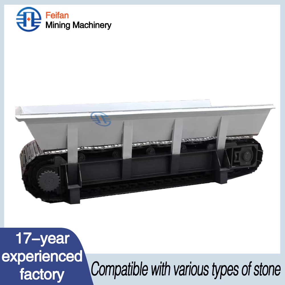 FEIFAN TDG-15 Apron Feeder With Adjustable Installation Angle For Flexible Layout In Complex Production Line Spaces Apron Feeder