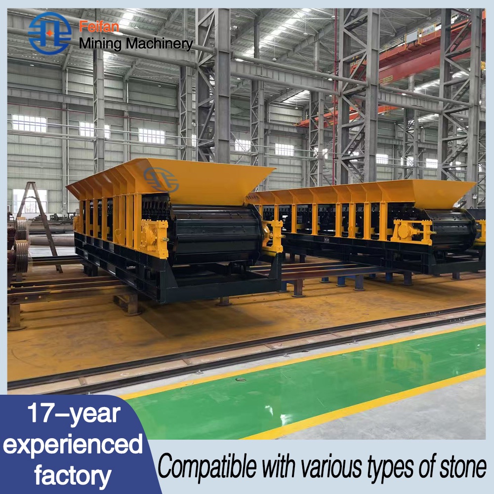 FEIFAN Manual And Automatic Dual Control TDG-15 Apron Feeder For Diversified Operation In Multi Functional Material Stock Yards Apron Feeder