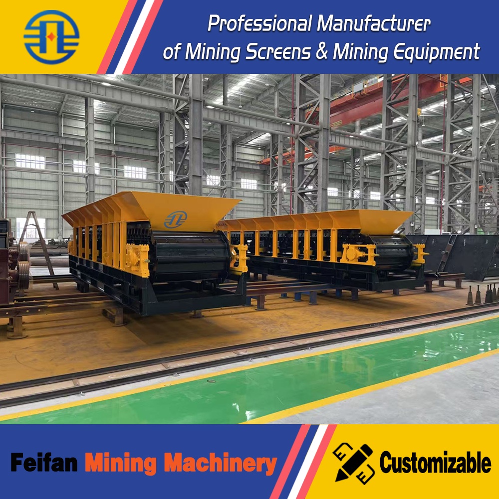 FEIFAN Dust Proof And Leak Proof TDG-18 Apron Feeder With Long Service Life For Quartz Sand And Mixed Mineral Material Feeding Apron Feeder 