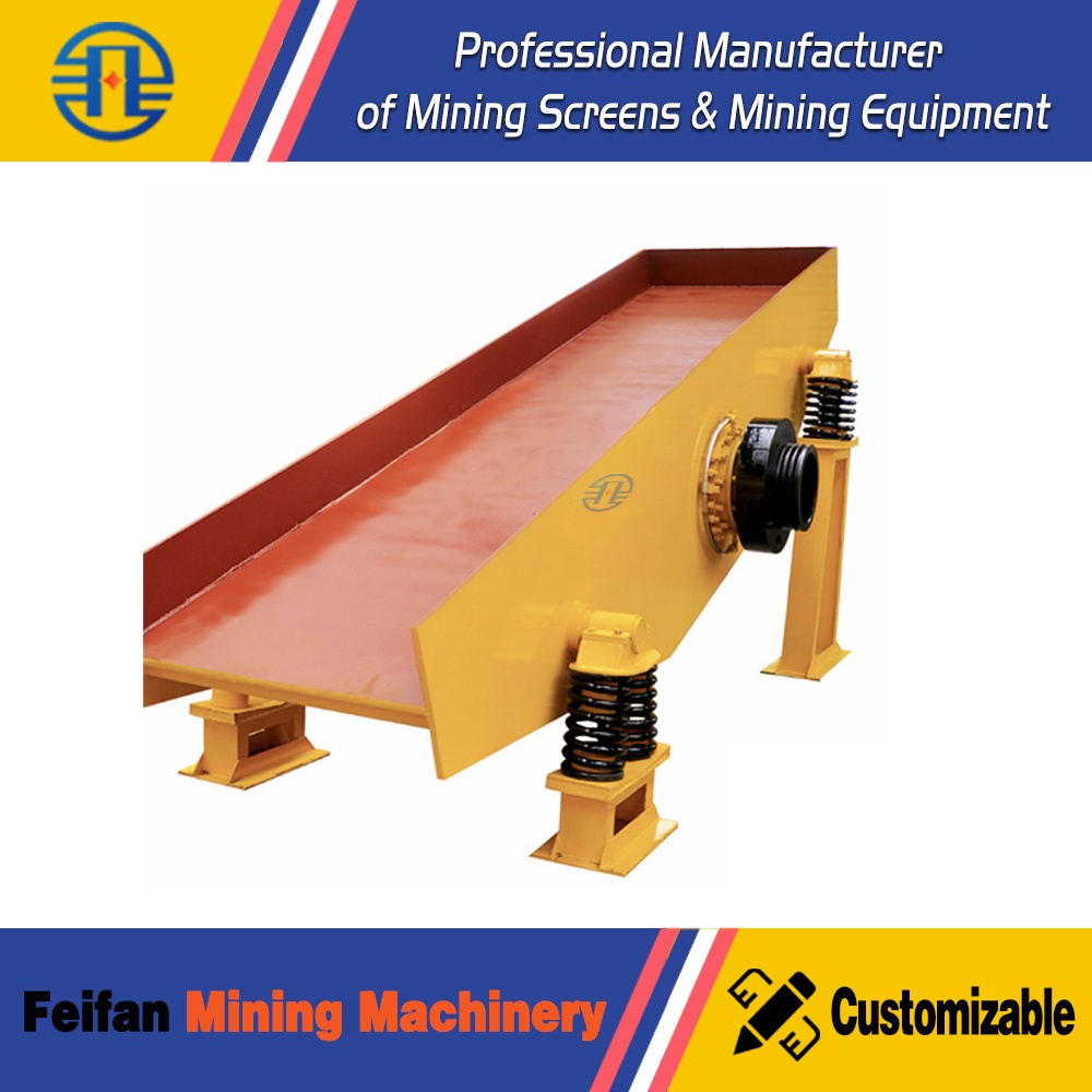 FEIFAN GZD-850 High Strength Hopper Electric Vibrating Feeder Adaptable To Variable Material Granularity In Mining Works Electric Vibrating Feeder