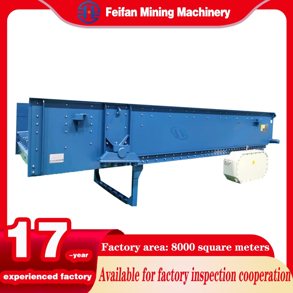 FEIFAN Shock Absorbing Design GZD-1500 Electric Vibrating Feeder For Continuous Feeding In Full Scale Sand Making Plant Electric Vibrating Feeder