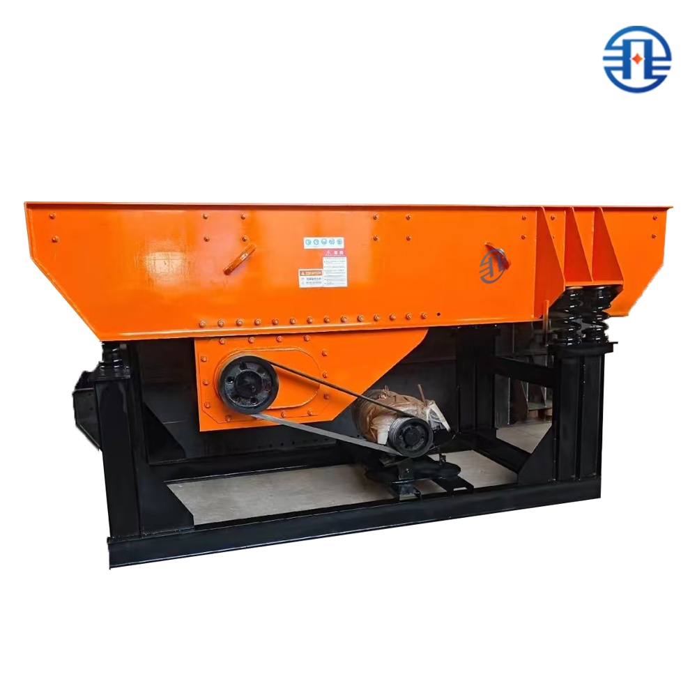 OEM Custom Feeding Size Heavy Duty Machine With Electromagnetic Drive For Stone Yard And Concrete Batching Plant Machine