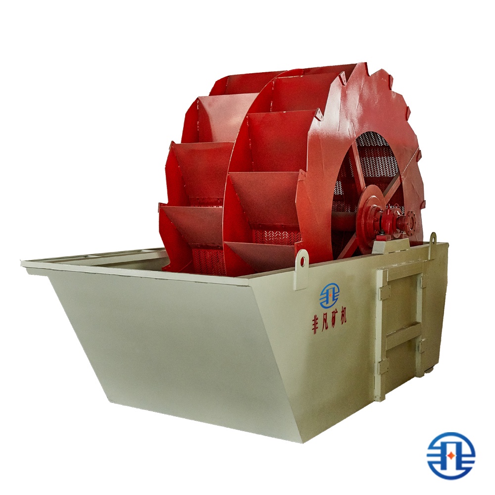 FEIFAN Integrated Wheel Sand Washing Unit For Sand And Stone Sorting Workshop Thickened Plate Wheel Sand Washer