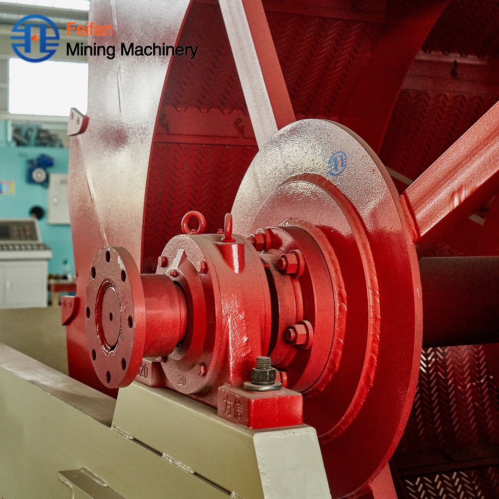 FEIFAN OEM High efficiency wheel bucket sand washer processing machine for quarry aggregate production