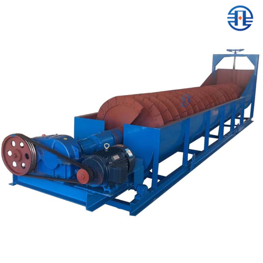 FEIFAN FG12 Customizable Washing Equipment for Quartz Sand with Reducer Drive and Fine Sand Recovery Spiral Sand Washer  