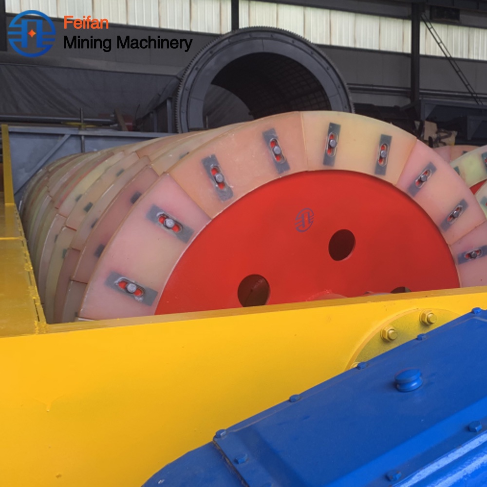 FEIFAN 2FG15 High Capacity Mine Tailings Washing Equipment with Double Spiral Structure and Long Service Life Spiral Sand Washer