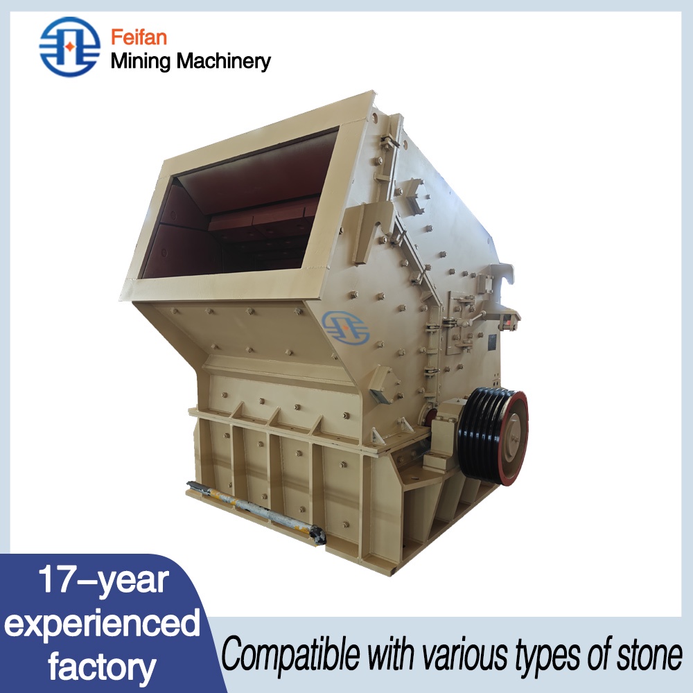 FEIFAN Large Throughput High Toughness Basalt Granite Mining Hard Stone Sand Crushing Impact Crusher