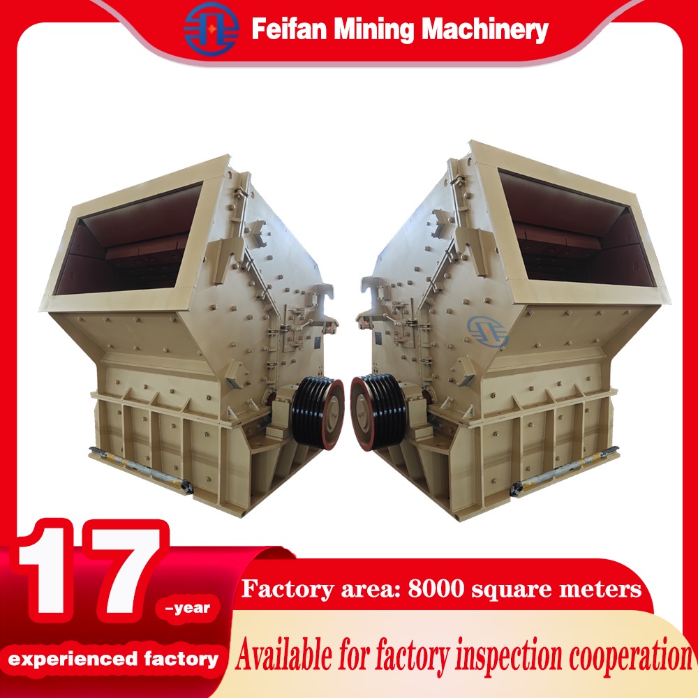 FEIFAN Durable Low Noise Energy Saving Full Automatic Sand Gravel Construction Waste Recycling Impact Crusher