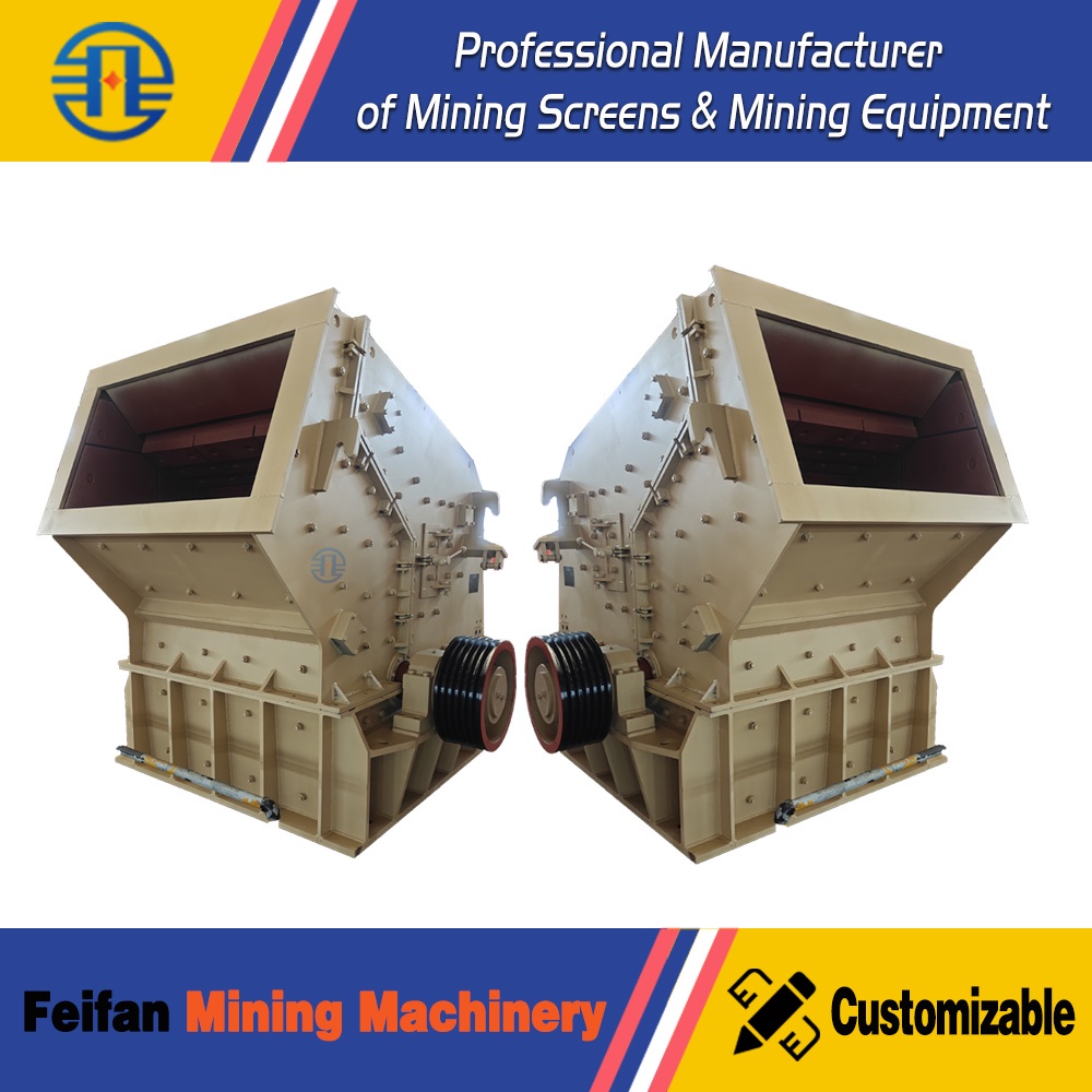 FEIFAN High Efficiency CE ISO Certified Hard Rock Limestone Granite Mining Sand Gravel Quarry Processing Impact Crusher