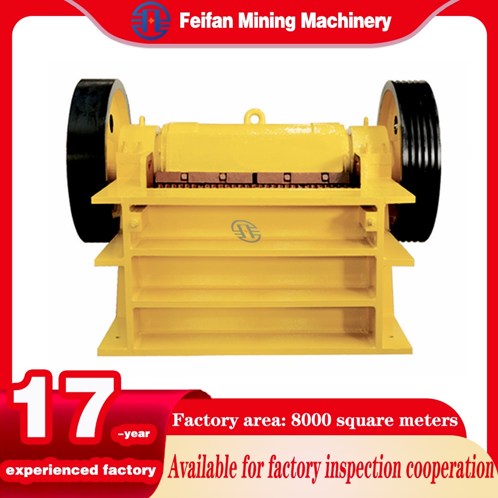 FEIFAN PXE Heavy Duty Jaw Crusher For Iron Ore & River Pebble, Wear Resistant Jaws, Low Downtime, Primary Crushing In Mining Site Crusher