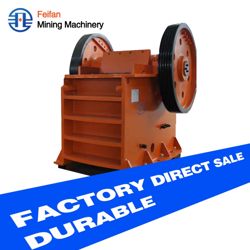 FEIFAN PE900×1200 Mining Jaw Crusher 144-310tph for Iron Ore with Long Service Life CE Certified Machine