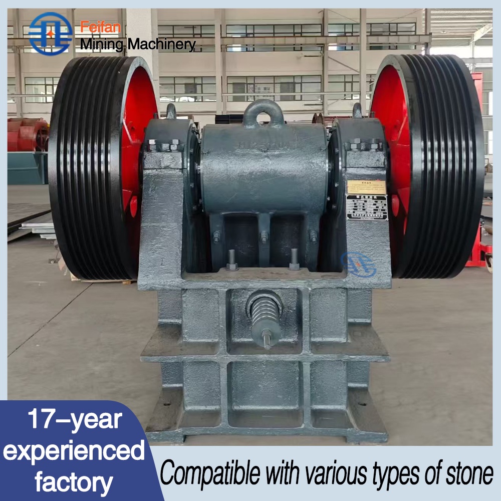 FEIFAN PEX300×1300 Jaw Crusher 20-60tph for Limestone Crushing with Reliable Performance CE Certified Machine