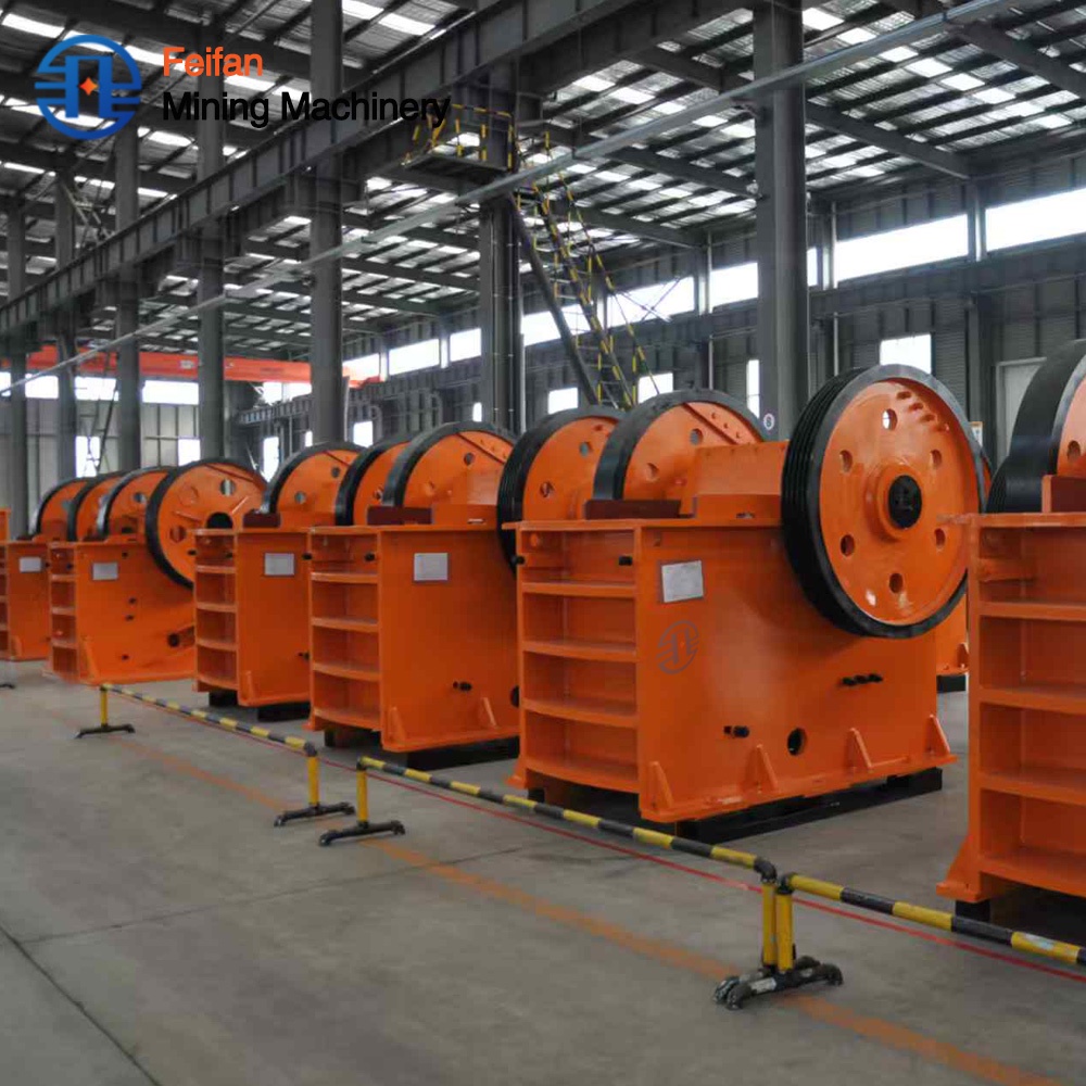 FEIFAN PE900×1200 Jaw Crusher 144-310tph for Basalt Processing with Low Operating Cost CE Approved Machine