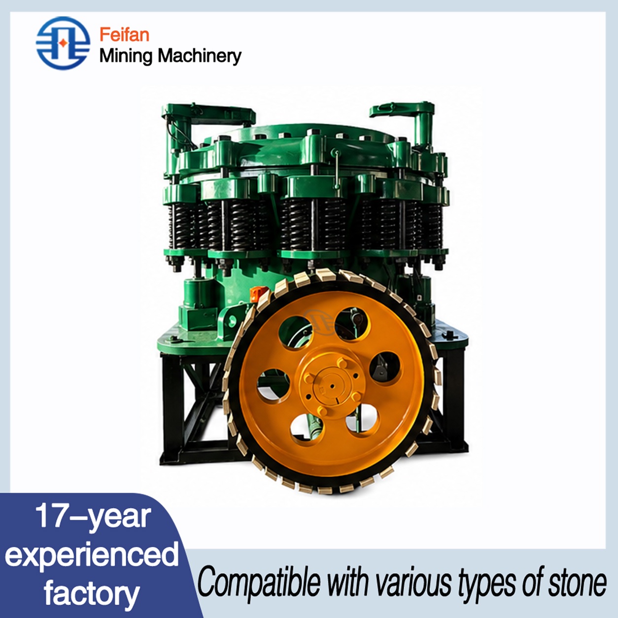 FEIFAN Strong Crushing Force Cone Crusher For Deep Mining Tunnel Rock And Hard Mineral Breaking Crusher