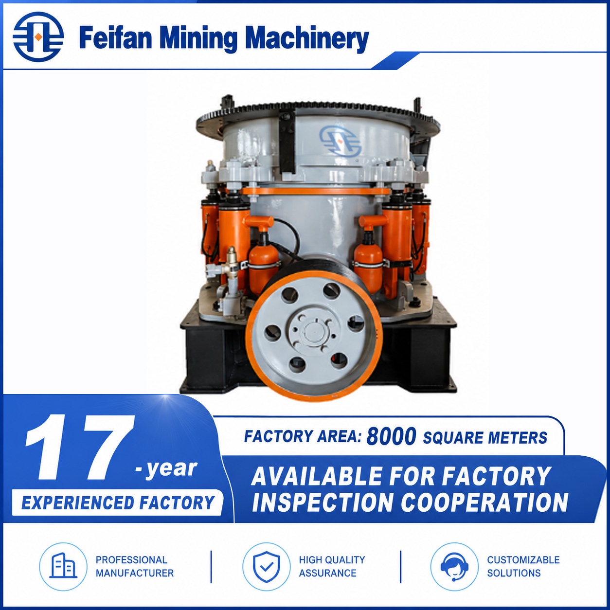 OEM Medium And Fine Integrated Cone Crusher For One Step Stone Processing In Quarry Site Crusher 