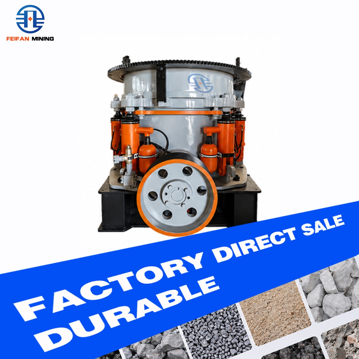 OEM Strict Quality Inspected Cone Crusher With CE Mark For Overseas Engineering Project Use Crusher