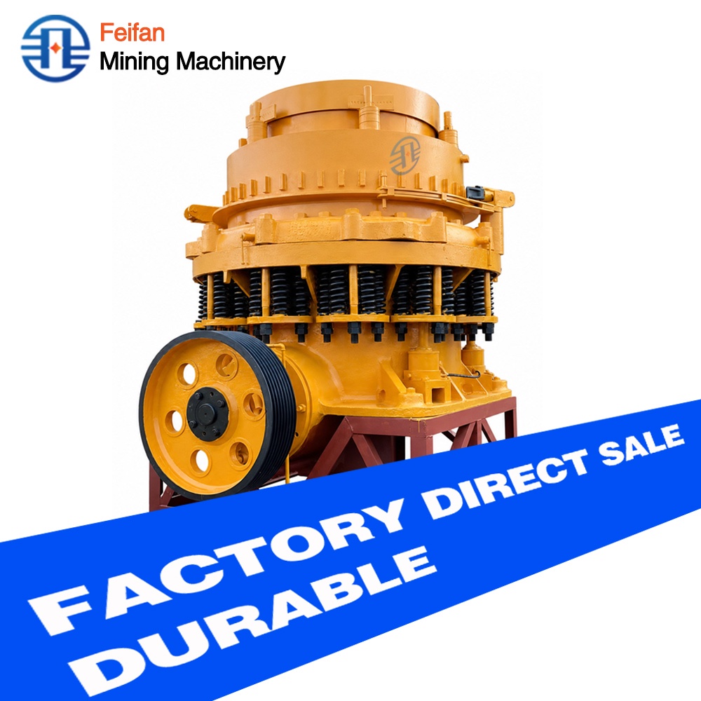 FEIFAN Corrosion Resistant Hydraulic Cone Crusher For Metallurgical Mine Material Processing Machine