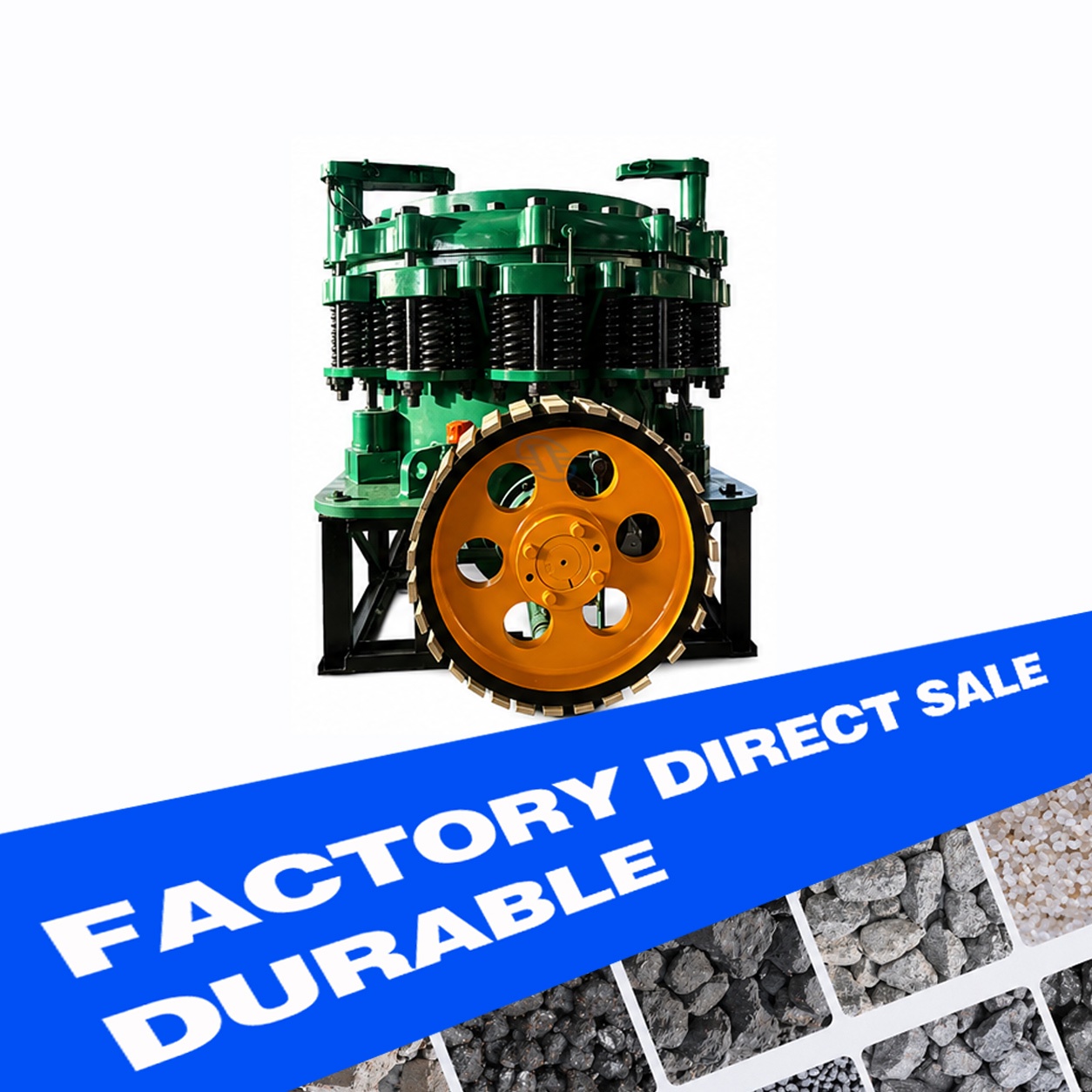 FEIFAN Full Automatic Spring Cone Crusher With Reliable Drive System For Sand Making Production Line Machine