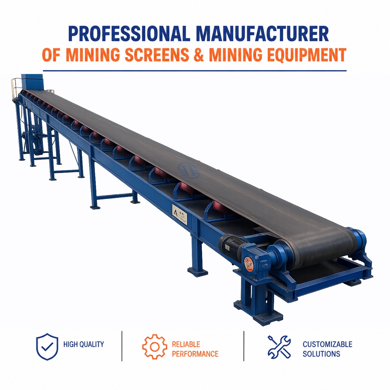 all weather transport machine for full set stone aggregate crushing line quarry crushing site belt conveyor
