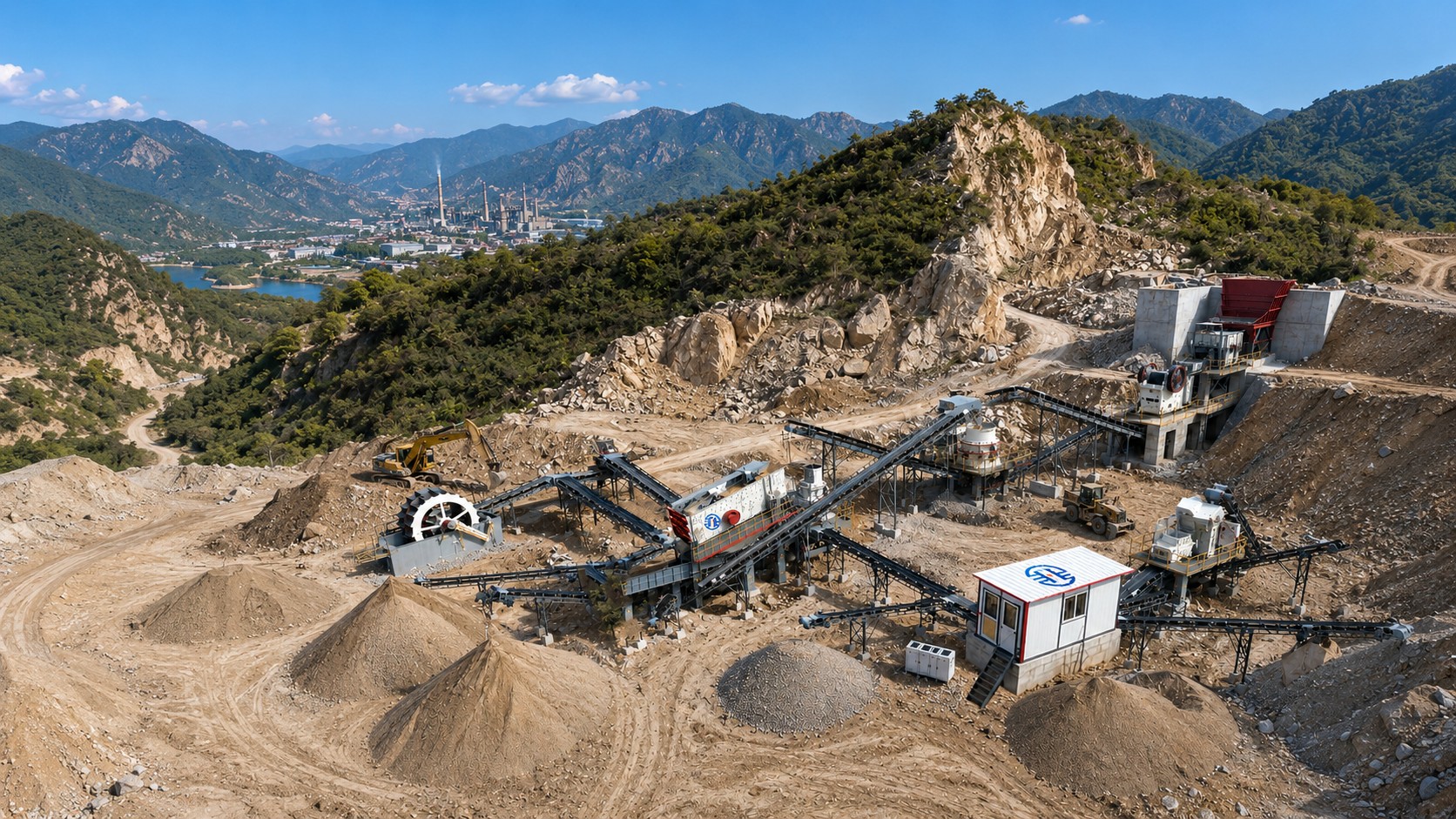 Mexico Aggregate Production Line EPC Project Mexico Aggregate Production Line EPC Project