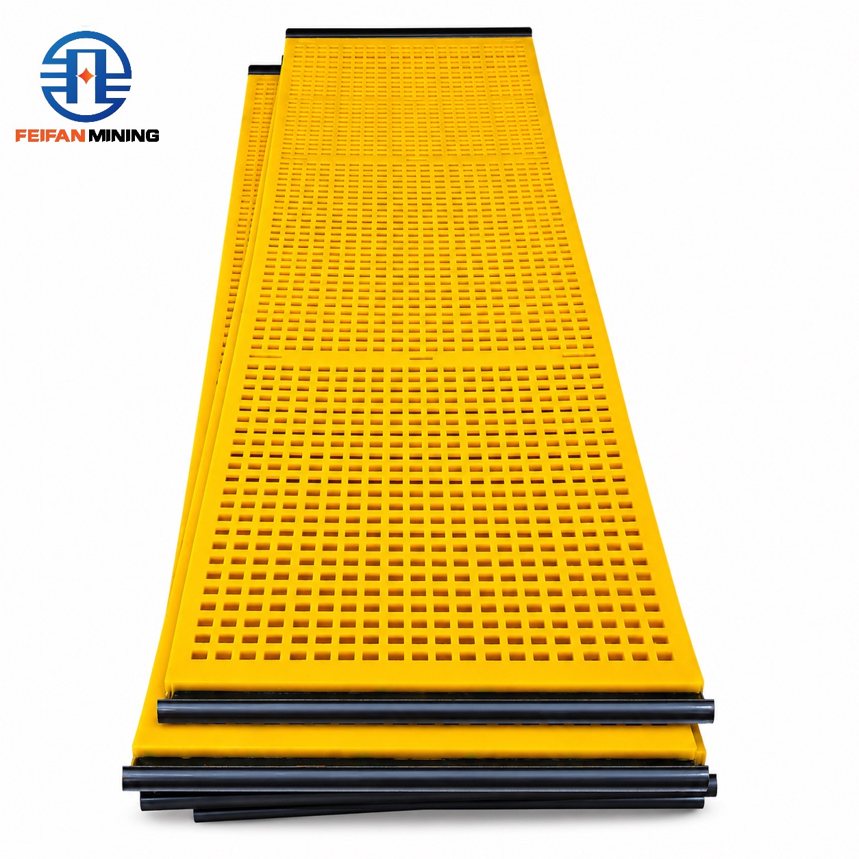 FEIFAN OEM Custom Urethane Screen Panels Manufacturer for Quarry Mining Aggregate Plant Vibrating Screen Spare Parts