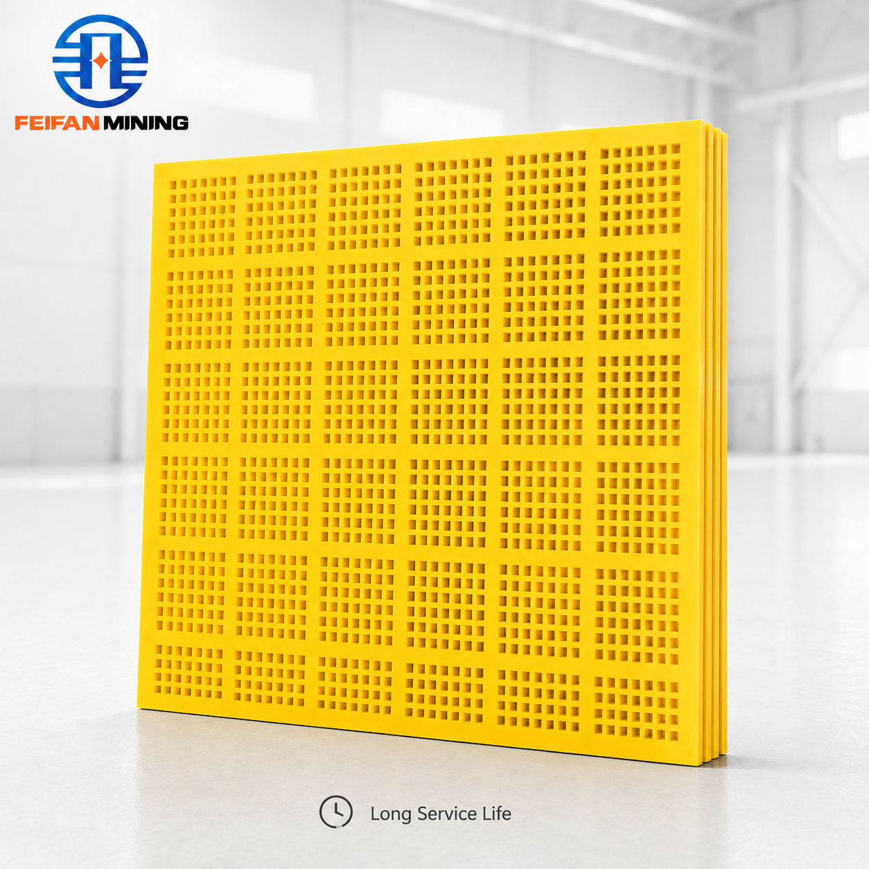 FEIFAN OEM Custom Urethane Screen Panels Manufacturer for Quarry Mining Aggregate Plant Vibrating Screen Spare Parts