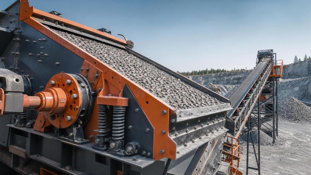 How vibrating screen noise reveals possible operating problems