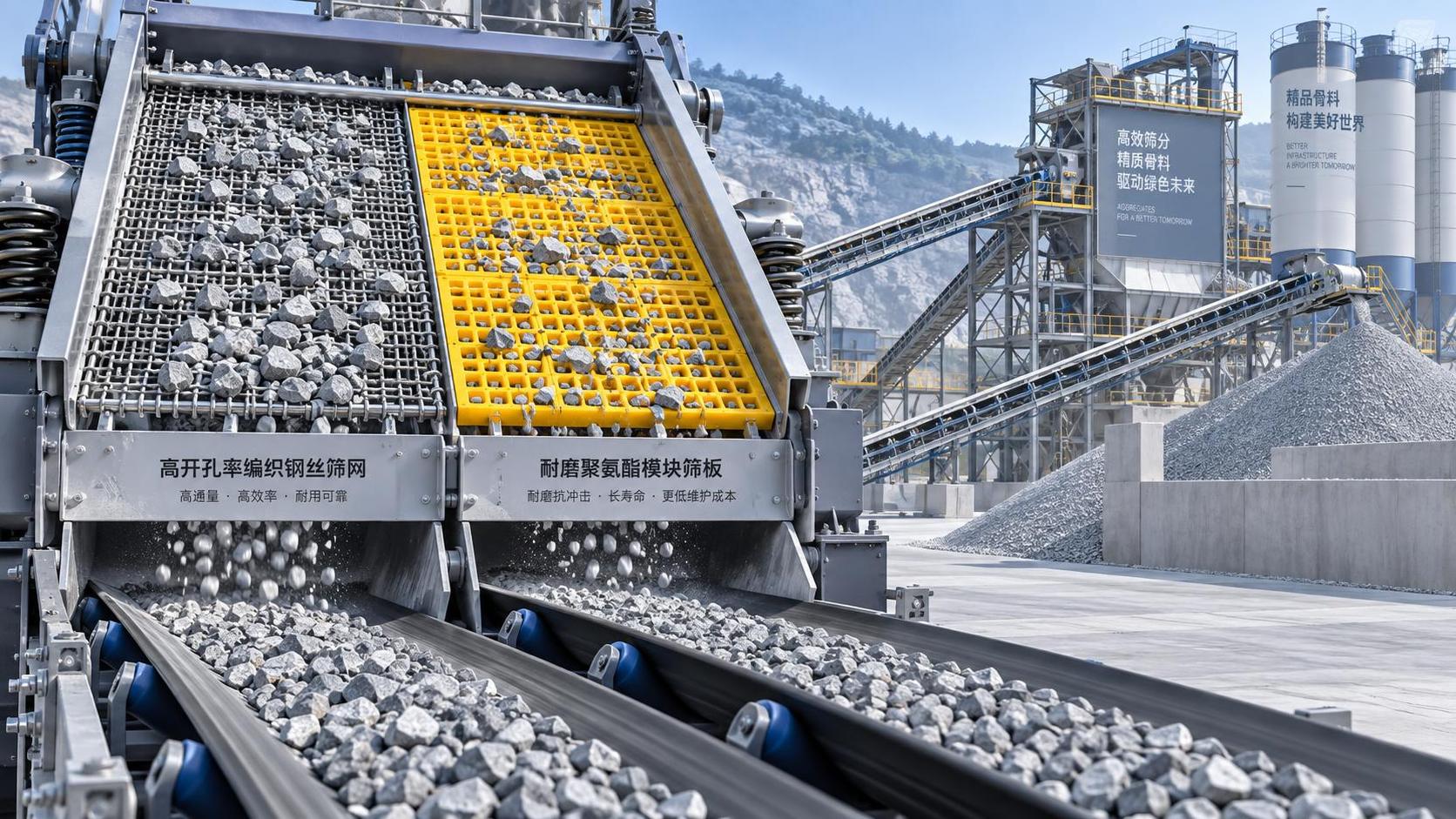 Woven Wire Mesh vs Polyurethane Panels for High-Throughput Quarry Screens Woven Wire Mesh vs Polyurethane Panels for High-Throughput Quarry Screens