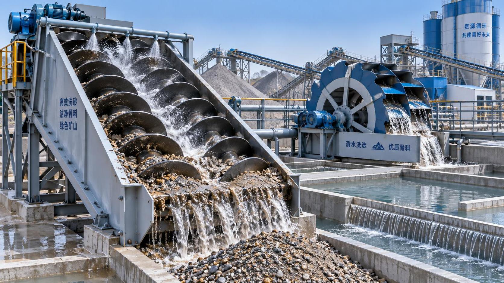 Spiral Sand Washer vs Wheel Type: Which Handles Muddy Feed More Effectively?